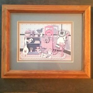 Very Antique Farm House "living roo" Picture